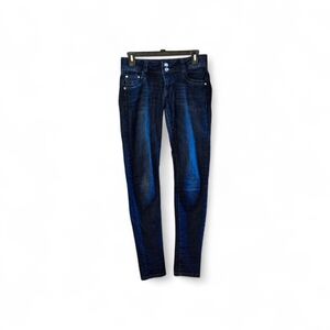 Merprim Premium Women's 3 Classic Blue Denim Lo-Rise Jeans Straight Leg Y2K